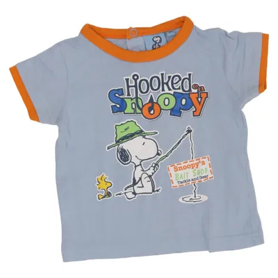 Set (Blå, Orange) från Snoopy Bomull