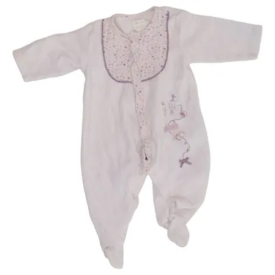 Barboteuse (Blanc) de Mamas & Papas Coton, Polyester