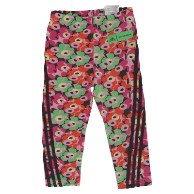 Leggings (Pink, Green, Multicolored) from Adidas x Marimekko Cotton, Elastane