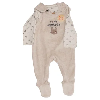 Sparkdräkt (Beige, Vit) från Liegelind Bomull, Elastan, Polyester