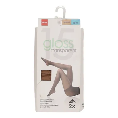 Nylonstrumpbyxor (Gloss Transparent) från Hema Elastan, Polyamid