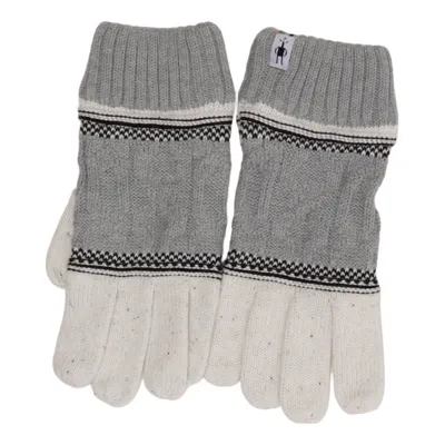 Gloves (Gray, White, Black) from Smartwool Merino wool, Nylon, Polyester