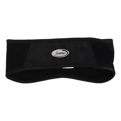 Stirnband (Schwarz) von Löffler Baumwolle, Polyester