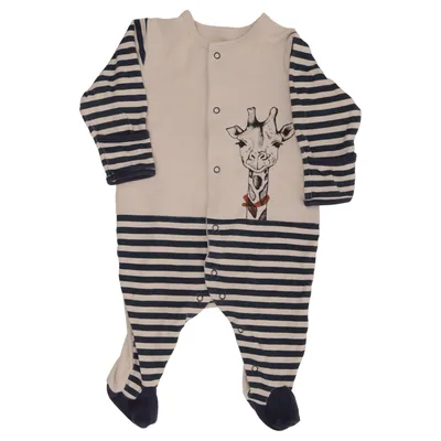 Barboteuse (Beige, Bleu) de Mamas & Papas Coton