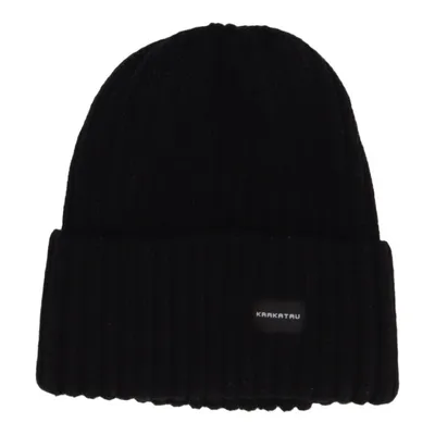 Beaniehue (Sort) fra Krakatau Akryl, Bomuld