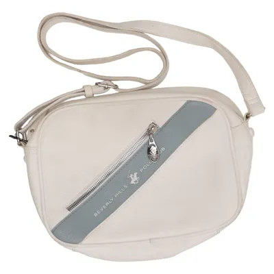 Shoulder-bag (White, Blue) from Beverly Hills Polo Club