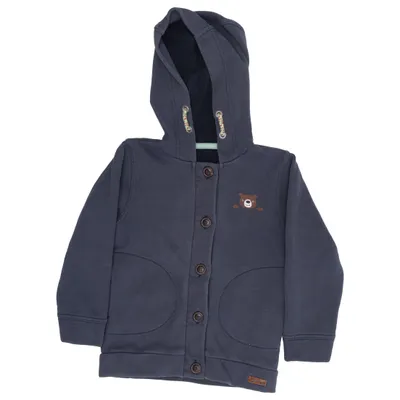 Hoodie (Blue) from Jako-O Cotton, Elastane, Polyester