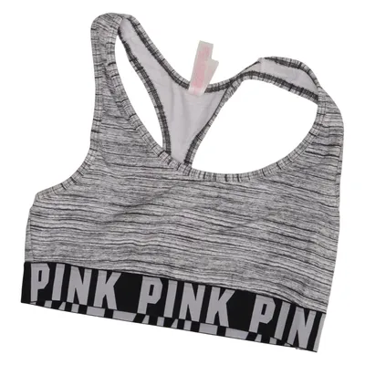 Sports bra (Pink Crop) from Pink Victoria's Secret Cotton, Elastane