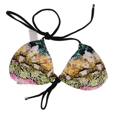 Bikini top (Sort, Flerfarvet) fra River Island Resort Elastan, Polyamid, Polyester