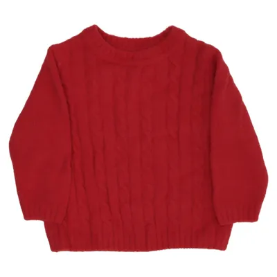 Strickpullover (Rot) von Uniqlo Baby Polyamid