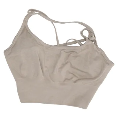Sport-BH (Beige) från Teveo Elastan, Polyamid, Polyester