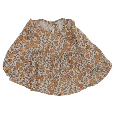 Bluse (Weiß, Braun, Grau) von Rylee + Cru Baumwolle