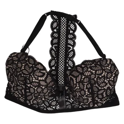 Soutien-gorge (Noir, Beige) de Iris & lilly Coton, Élasthane, Polyamide