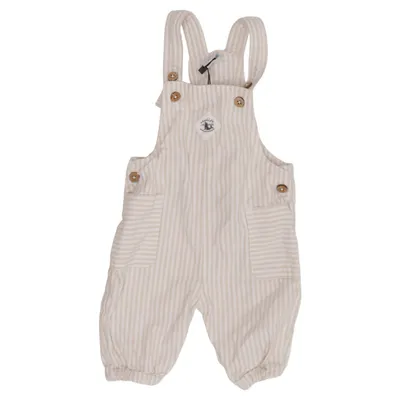 Tuinbroek (Beige, Wit) van Topomini Katoen