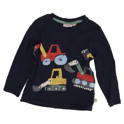 T-shirt à manches longues (Bleu, Multicolore) de Liegelind Coton, Élasthane