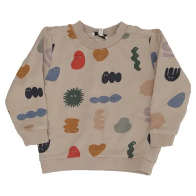 Sweatshirt (Beige, Multicolored) from Liewood Organic cotton