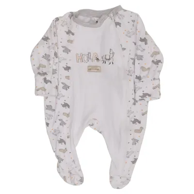 Barboteuse (Blanc, Gris, Multicolore) de Jacky Coton