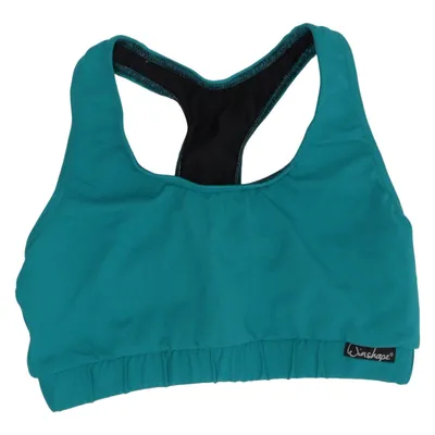 Brassière (Turquoise) de Winshape Coton, Élasthane