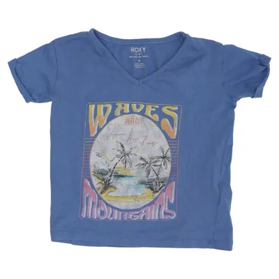T-shirt (Blue) from Roxy Girl Cotton