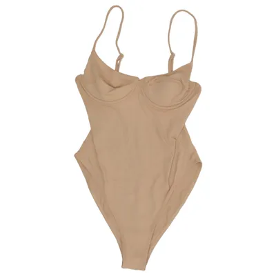Shapewear body (Beige) from Mugler Elastane, Polyester