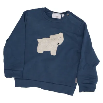 Sweatshirt (Blue) from Sanetta Cotton, Elastane