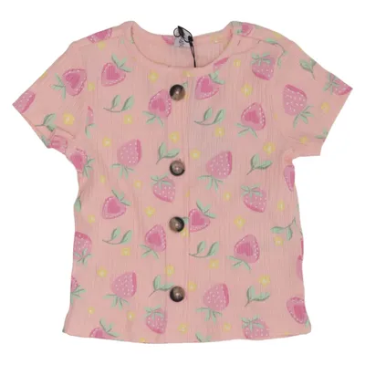 T-shirt (Rosa, Flerfärgad) från Dopo Dopo Girls Bomull, Elastan, Polyester