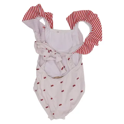 Body (White, Red) from Bianca Maria Caselli Elastane, Polyester