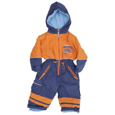 Combinaison blouse (Bleu, Orange) de Topolino Polyamide, Polyester