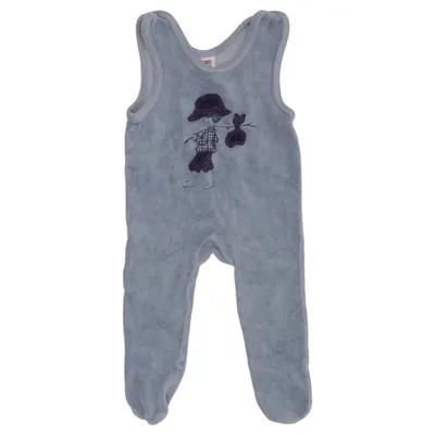 Rompers (Blue) from Création Stummer Cotton