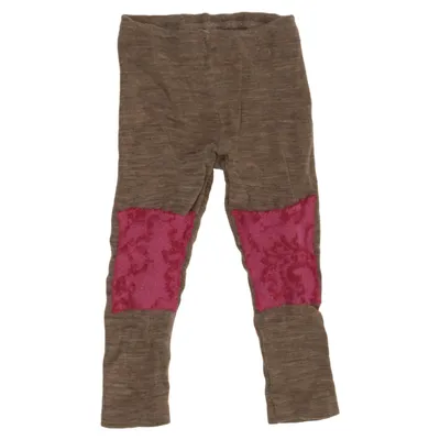 Leggings (Bruin, Roze) van Nøstebarn Wol