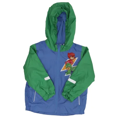 Regnjacka (Blå, Grön) från PJ Masks Återvunnen polyester