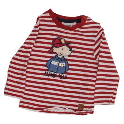 Long sleeve T-shirt (Red, White) from Salt and Pepper Organic cotton