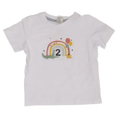 T-shirt (White, Multicolored) from Alana Organic cotton