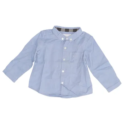 Shirt (Blue) from Burberry Children Cotton