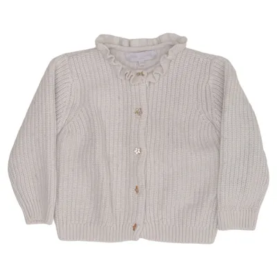 Cardigan (Blanc) de Cadet Rousselle Coton, Laine