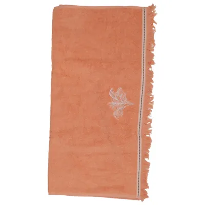 Handdoek (Oranje) van Linvosges Katoen