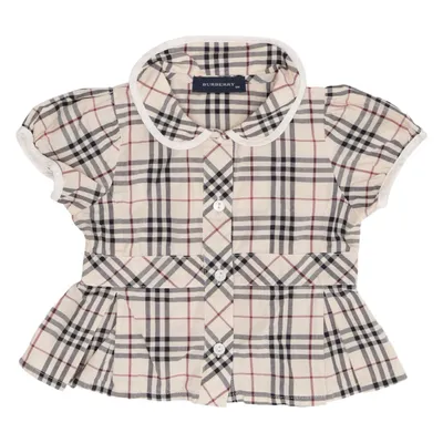 Kjole (Beige, Sort, Rød) fra Burberry Bomuld