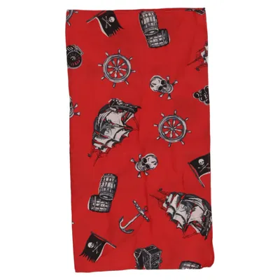 Bandana (Rouge, Multicolore)