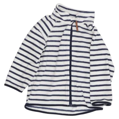 Fleecejacka (Vit, Blå) från H&M Baby Polyester