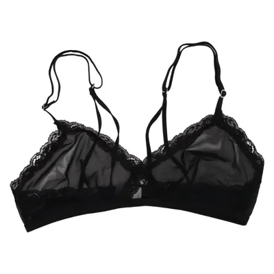 Bralette (Black) from Understatement Elastane, Polyamide