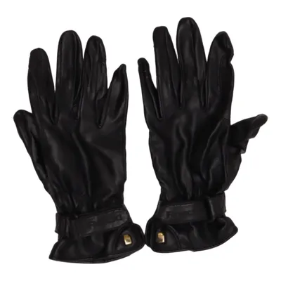 Lederhandschuhe (Schwarz) von Roeckl Lederimitat
