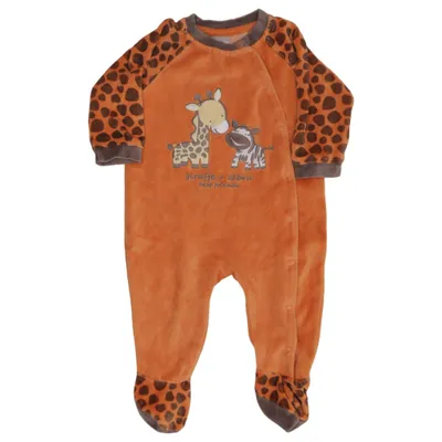 Barboteuse (Marron, Orange) de Smile Coton, Polyester