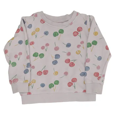 Sweatshirt (Hvid, Flerfarvet) fra Pusblu Bomuld
