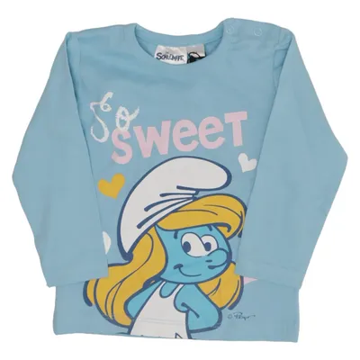 Långärmad t-shirt (Smurf) från Die Die Fashion Bomull