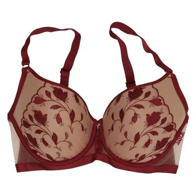 Bra (Red, Beige) from Lisca Polyester, Polyurethane