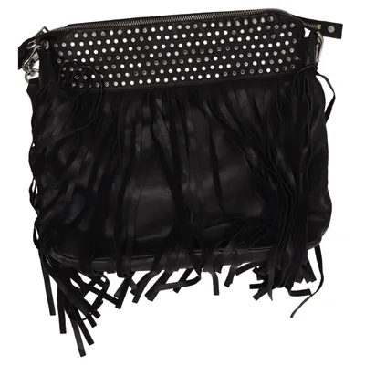 Shoulder-bag (Black) from ASH Cotton, Leather