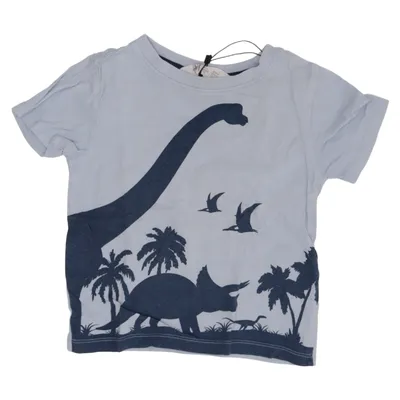 T-shirt (Blå) fra H&M Kids Bomuld