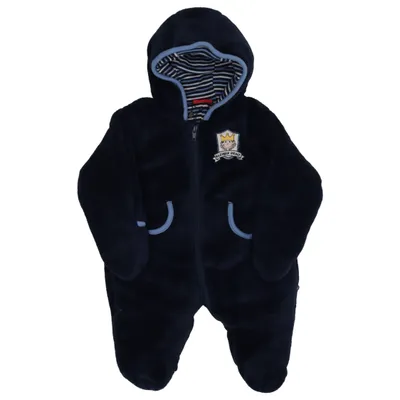 Barboteuse (Bleu) de Salt and Pepper Coton, Polyester