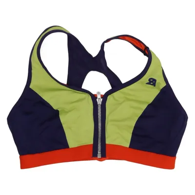 Sport-bh (Blauw, Groen, Oranje) van Shock Absorber Elastaan, Polyamide, Polyester