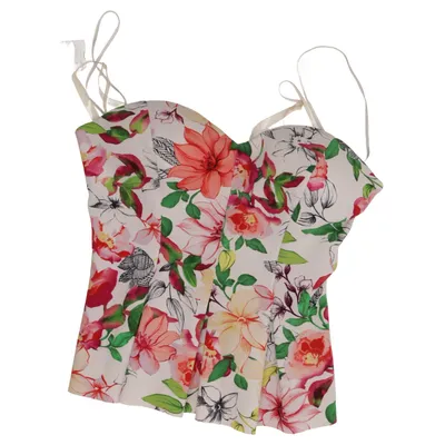 Bustier (Weiß, Mehrfarbig) von Guess Elasthan, Polyester